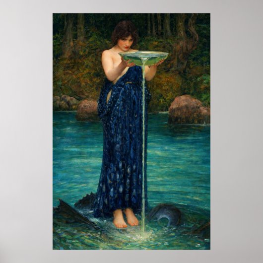 Poster Circé Invidiosa par John William Waterhouse (Devant)