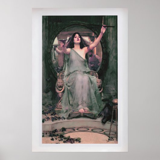 Poster Circe Offering the Cup to Ulysses by John William (Devant)
