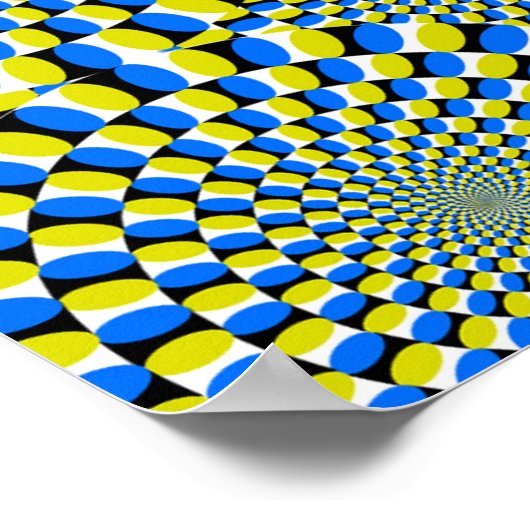 Poster Circles de déplacement (Coin)