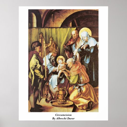 Poster Circoncision Par Albrecht Durer (Devant)
