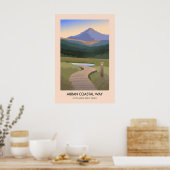 Poster Circuit côtier d'Arran - Les Grandes Randonnées d' (Cuisine)