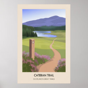 Poster Circuit de Cateran Les Grandes Traversées d'Écosse