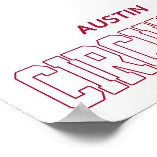 Poster Circuit des Amériques - COTA (Coin)