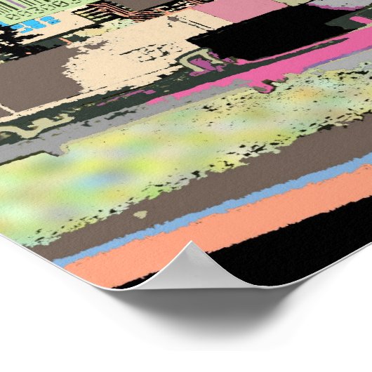 Poster circuit informatique (Coin)