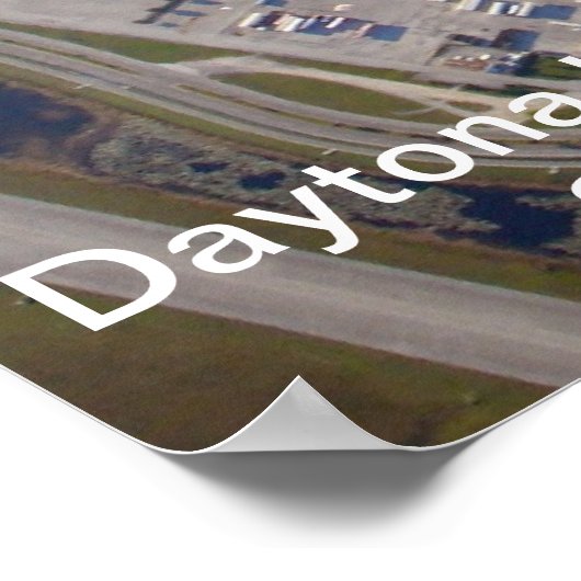 Poster Circuit international de Daytona (Coin)