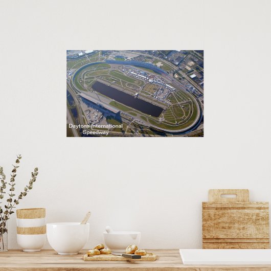 Poster Circuit international de Daytona (Cuisine)