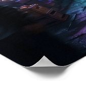 Poster Circuit Lémur Marché Lune (Coin)