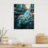 Poster Circuit Otter Harbor Stream (Cuisine)