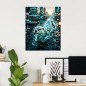 Poster Circuit Otter Harbor Stream (Bureau à domicile)