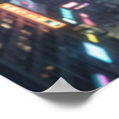 Poster Circuit Raven Neon Tower (Coin)