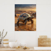 Poster Circuit Tortoise Solar Dunes (Cuisine)