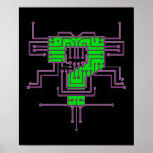 Poster Circuits de points d'interrogation (Devant)