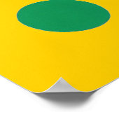 Poster Circuits des couleurs du feu de circulation Affich (Coin)