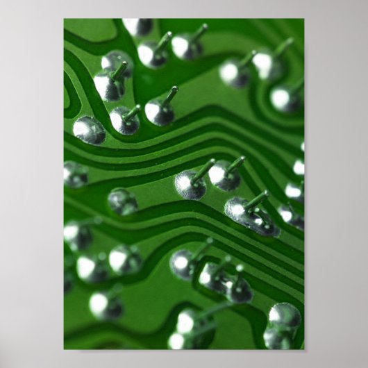 Poster Circuits informatiques (Devant)