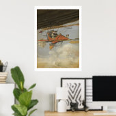 Poster Circulaire à vapeur (Bureau à domicile)