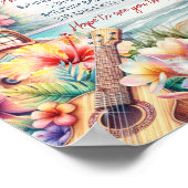 Poster Circulaire d'affiche de la fête d'été (Coin)