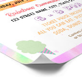 Poster Circulaire de collecte de fonds pour bonbons en co (Coin)