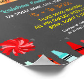 Poster Circulaire Editable School Spirit (Coin)