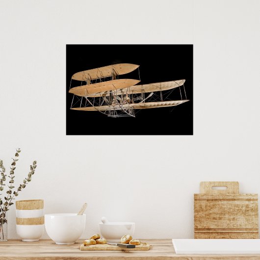 Poster Circulaire militaire Wright 1909 (Cuisine)