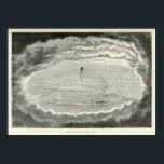 Poster Circular effect of the clouds.(1871)<br><div class="desc">Expedition accounts of aeronauts bravely venturing into the heavens on hot-air balloons.</div>
