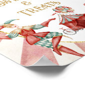 Poster Circus Carnival Baby Shower Sweets and Treats Sign (Coin)