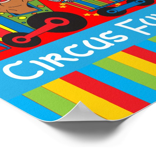 Poster Circus Fun pour tous (Coin)
