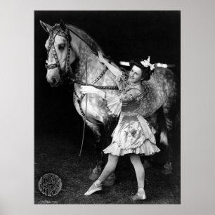 Poster Circus Girl : 1908