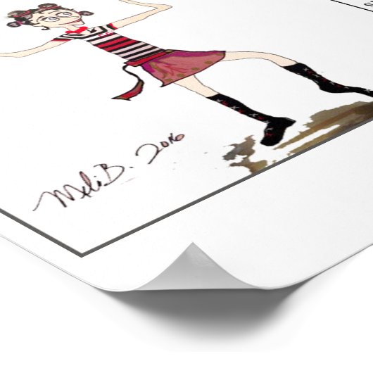 Poster Circus Girl ~ original (Coin)