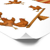 Poster Circus painted crocodile (Coin)