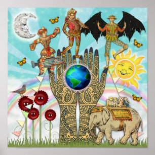 Poster Cirque cosmique