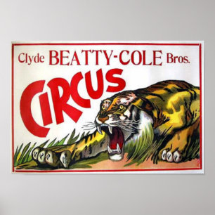 Poster Cirque de Beatty Cole