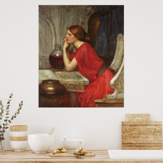 Poster Cirque de John William Waterhouse - 1911 (Cuisine)