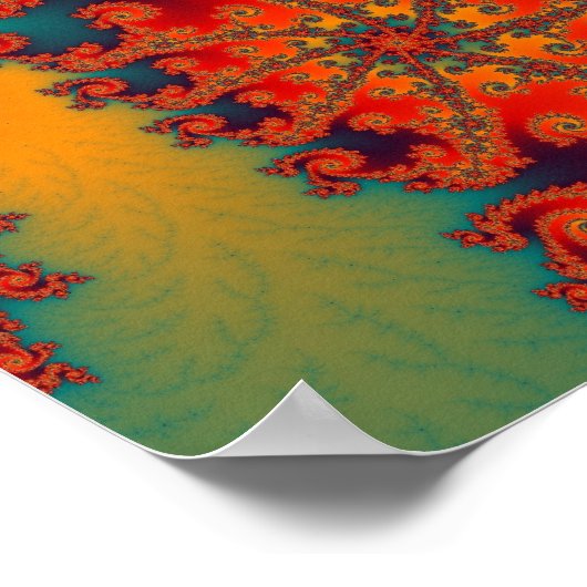 Poster cirque double spirale (Coin)