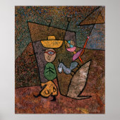 Poster Cirque du voyage par Paul Klee (Devant)