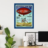 Poster Cirque français ~ Publicité Vintage (Bureau à domicile)