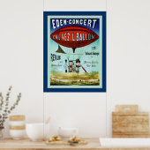 Poster Cirque français ~ Publicité Vintage (Cuisine)