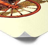 Poster Cirque Procession Elephant Antique (Coin)