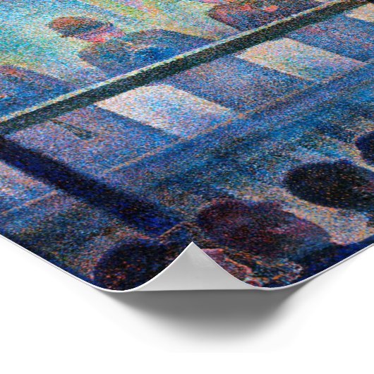 Poster Cirque Sideshow, Seurat (Coin)