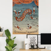 Poster Cirque Victorien d'époque (Bureau à domicile)