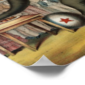 Poster Cirque vintage (Coin)