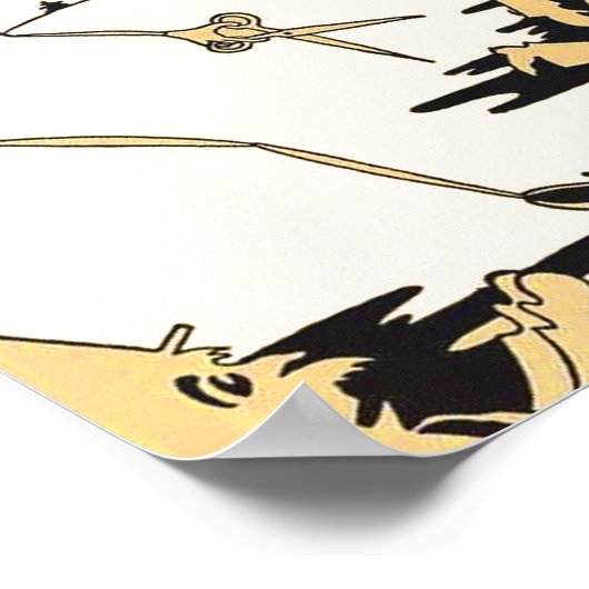 Poster ciseaux assassins (Coin)