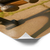 Poster Ciseaux de papier Imaginaire Roche (Coin)