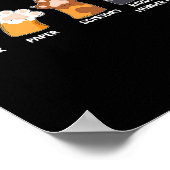 Poster Ciseaux de papier roche Razor Tibet Meurtre Mitten (Coin)