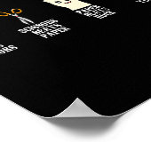 Poster Ciseaux De Papier Rock Jour D'Action De Grâce La T (Coin)