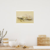 Poster Citadel of Sidon, avril 28th 1839, plate 76 from V (Cuisine)