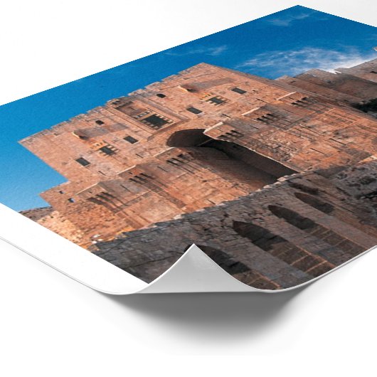 Poster Citadelle d'Alep (Coin)