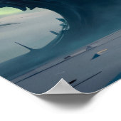 Poster Citadelle polaire bâtie sur la structure extraterr (Coin)