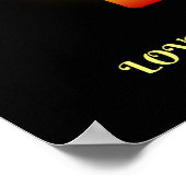 Poster Citation 'Amour et Lumière' (Coin)