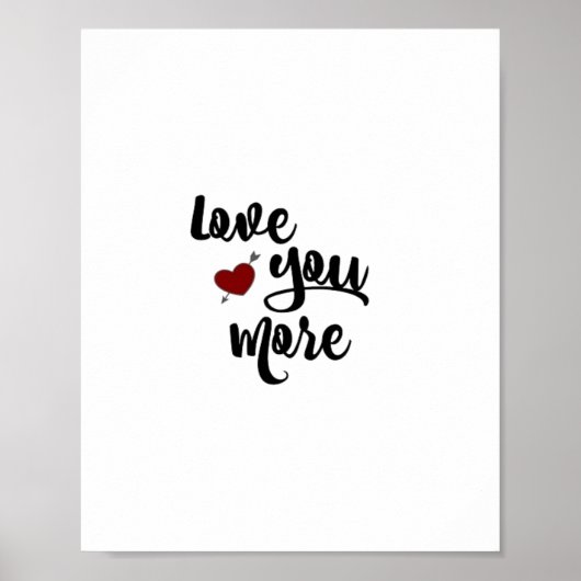 Poster Citation Amour Plus Moderne Esthétique (Devant)