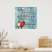 Poster Citation Amour Pour Femme, Cadeau Amour Couple, Fe (Cuisine)